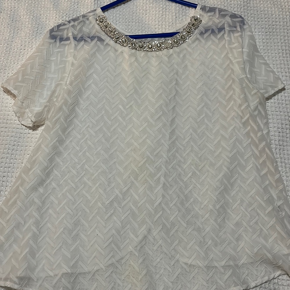 Le lis white blouse